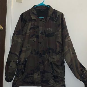 HUF Camo Windbreaker